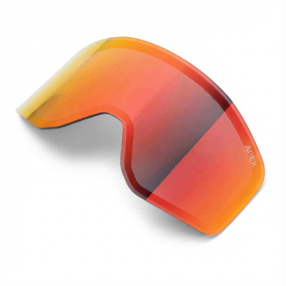 Apexx LGND Goggle Replacement Revo Red Lens