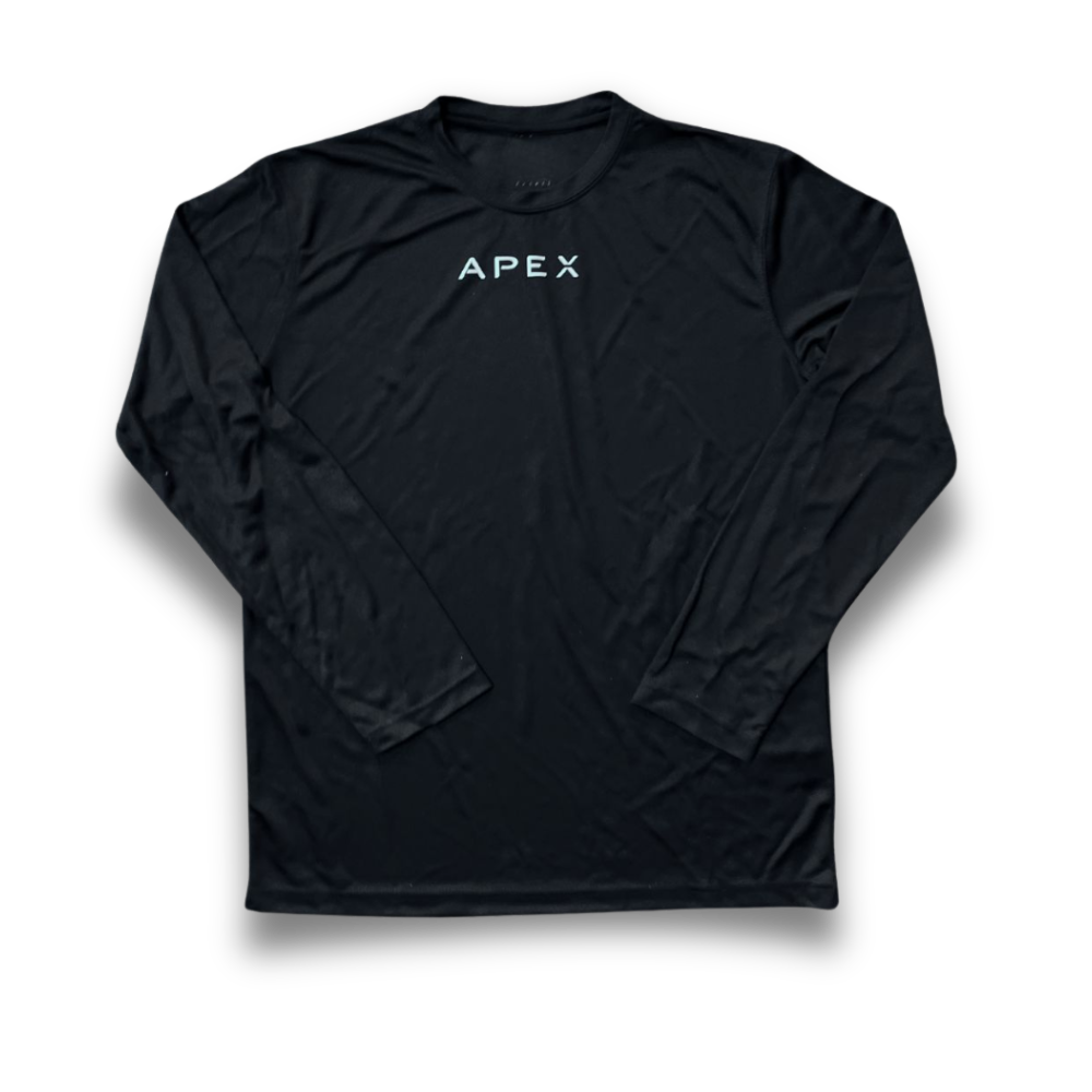 Apex Series Core Long Sleeve Jersey Jet Black