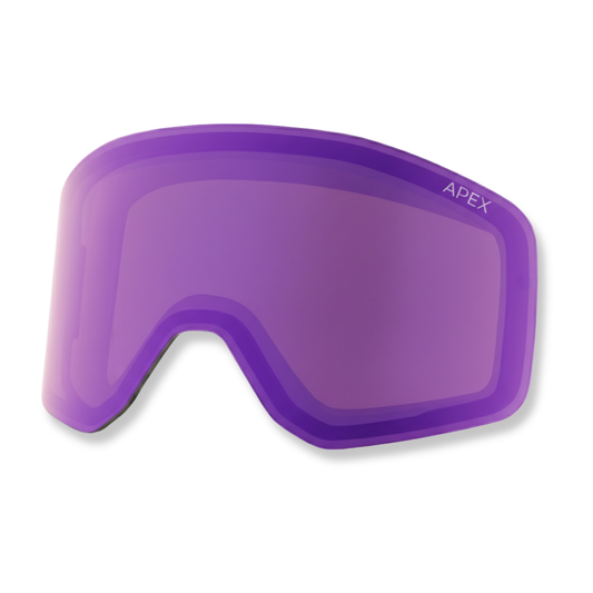TrueView Photochromic Goggle Lens - Purple