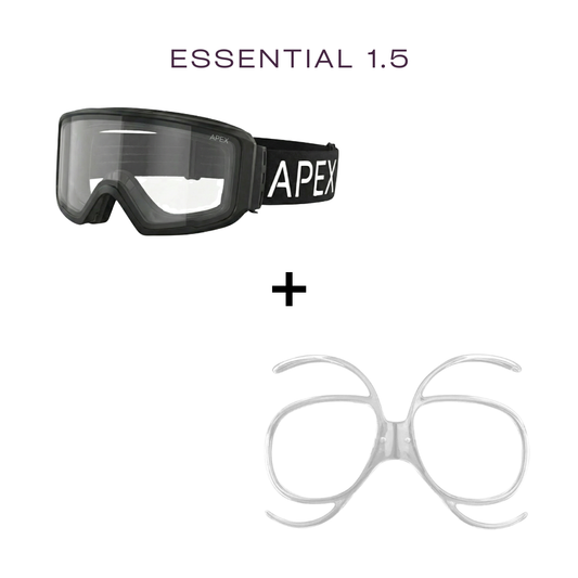 APEXX LGND Goggles + Custom Prescription Insert