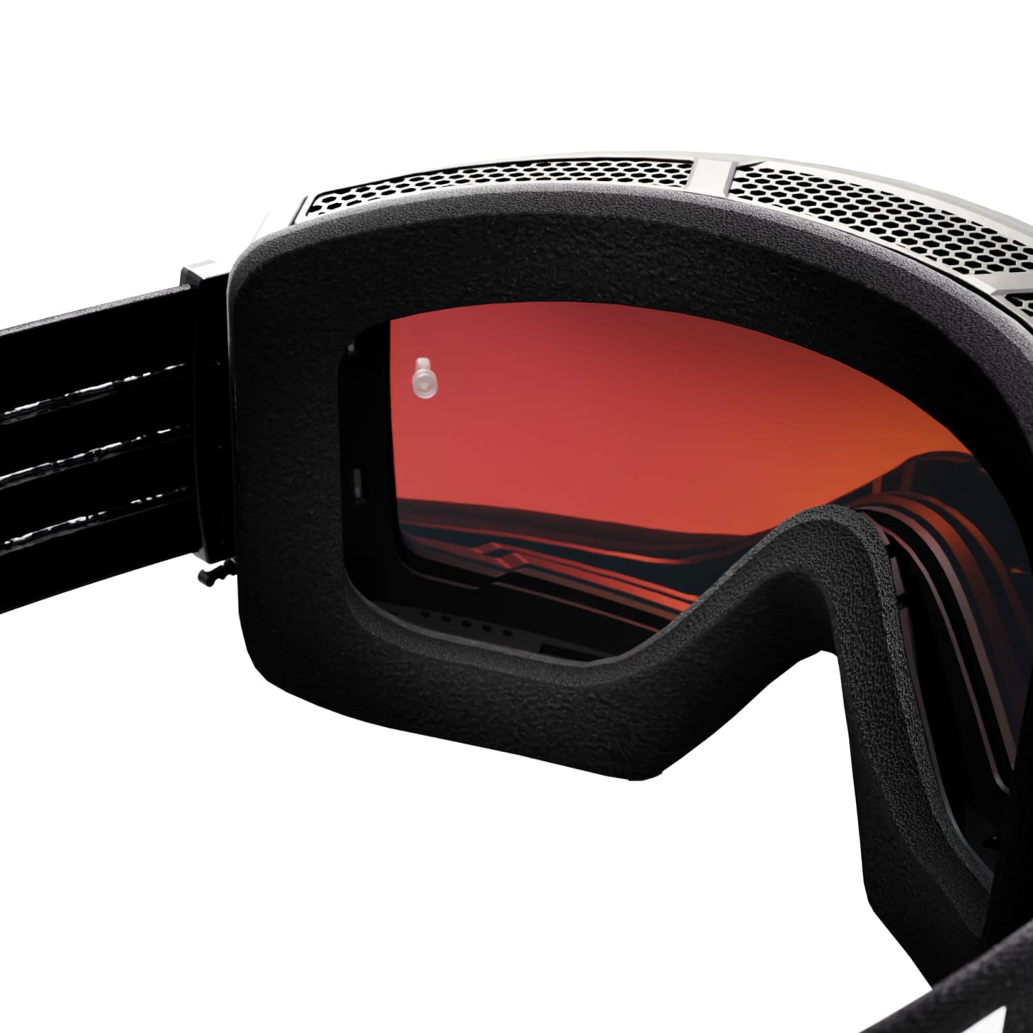 red mtb goggles Apex Series MTB Goggles | Magnetic Quick-Release Lenses